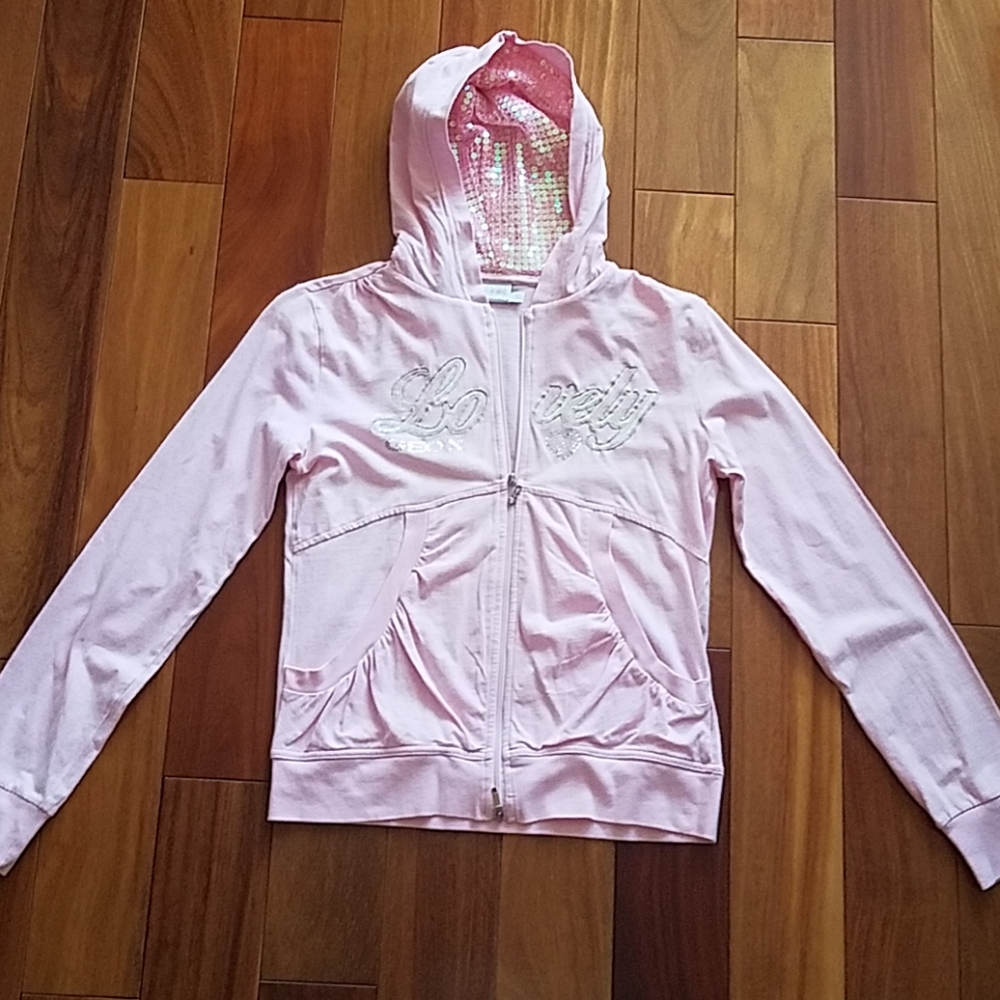 Geox full zip  sweatshirt for a girl.